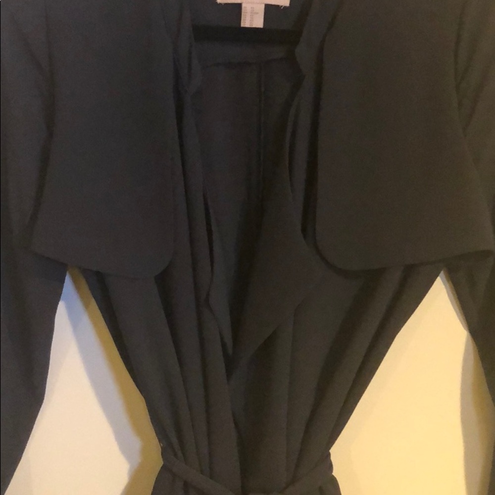 Navy drape jacket - Picture 2 of 5